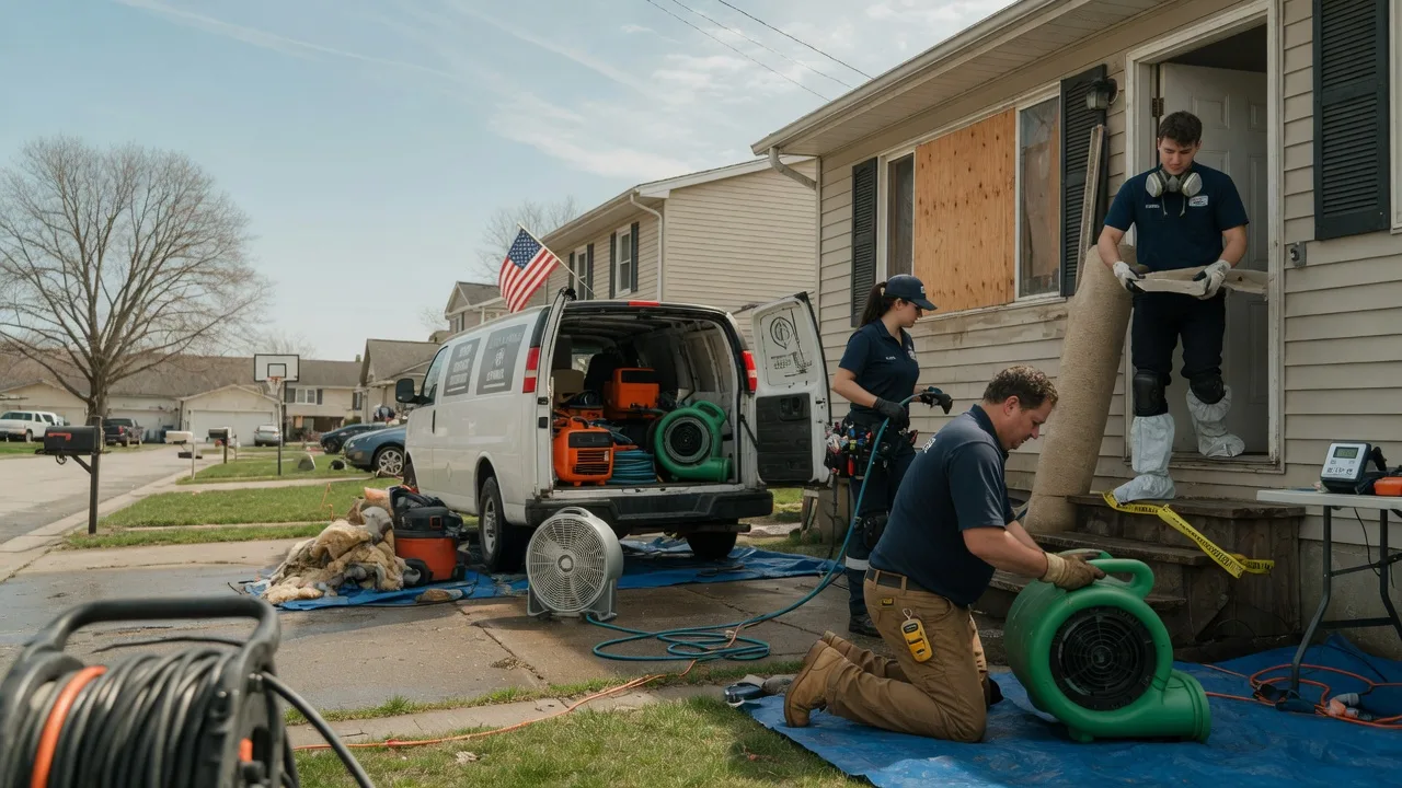 Water Damage Restoration in Dolton, IL near me